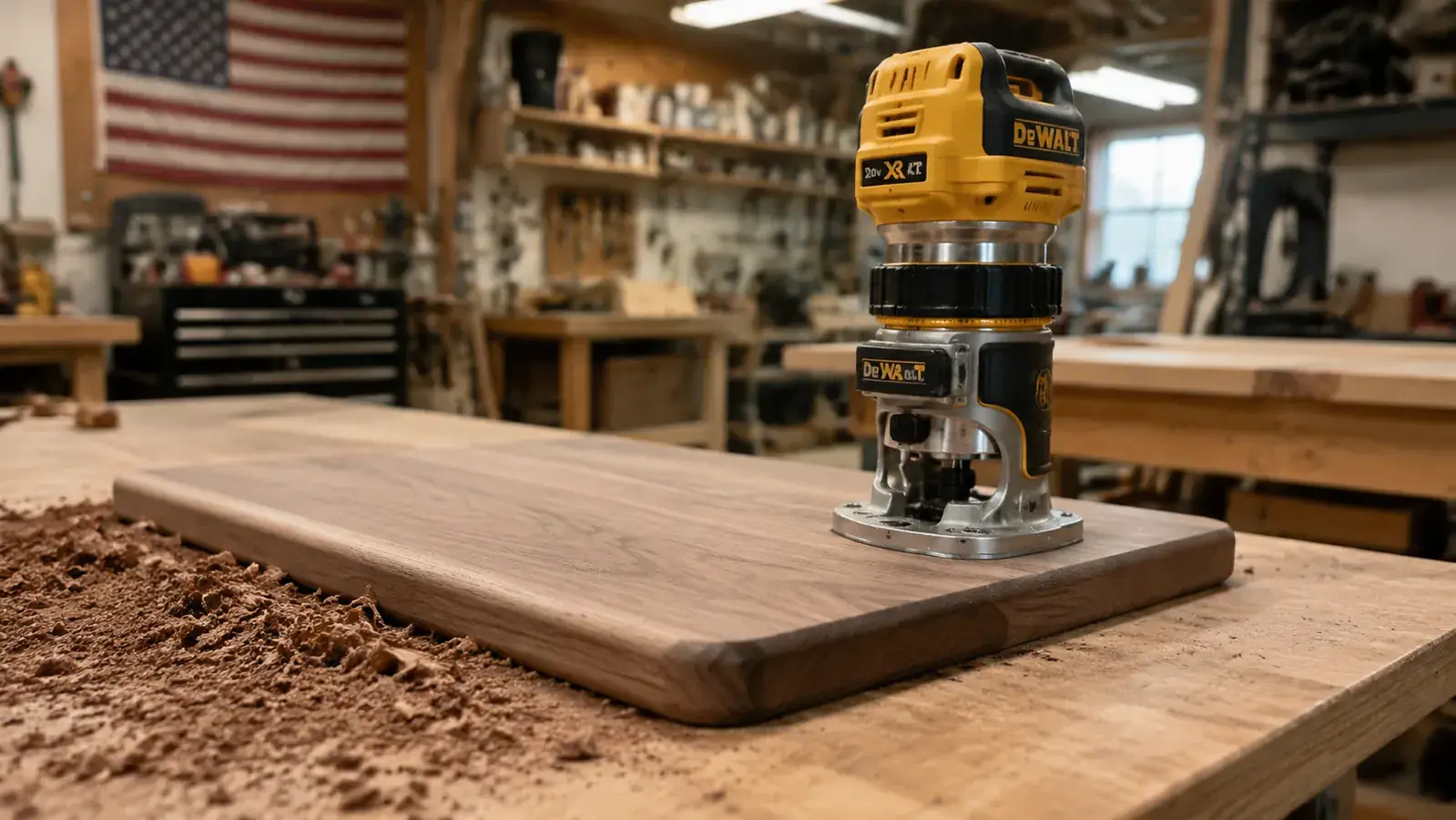 DeWalt DCW600B vs Bosch 1617EVS Router: Cordless vs Corded for Home Woodworkers