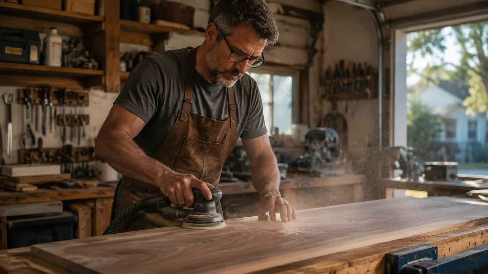 How to Get a Glass-Smooth Finish with a Random Orbit Sander