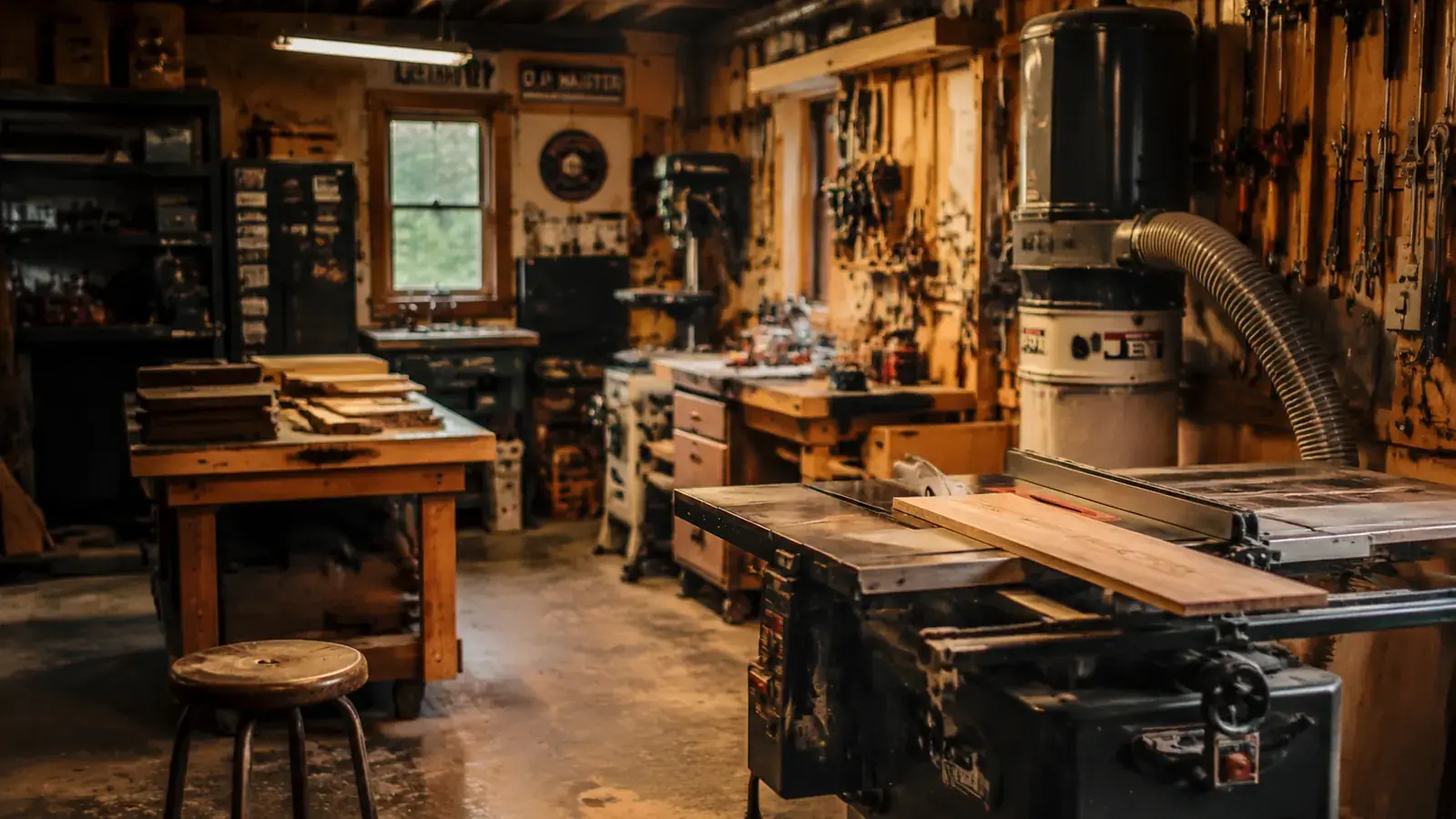 How to Set Up Dust Collection in a Home Woodshop